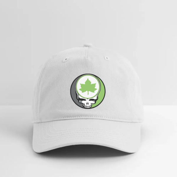 NYC Parks Grateful Dead Stealie Dad Hat - white